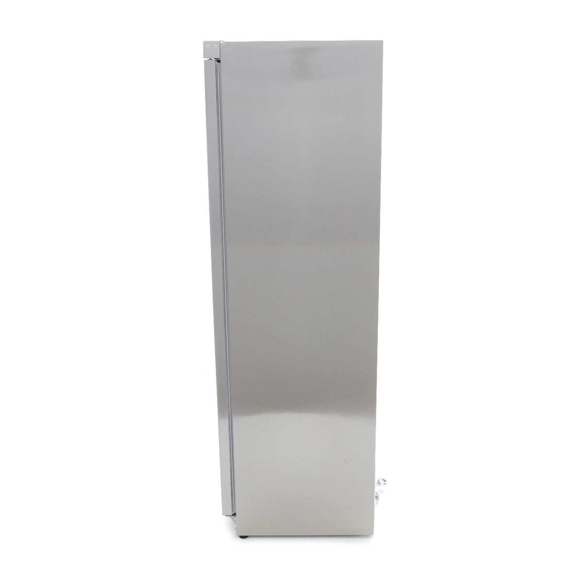 Réfrigérateur - 400 L - 4 étagères réglables - acier inoxydable