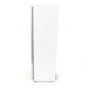 Congélateur - 400 L - blanc - avec porte en verre