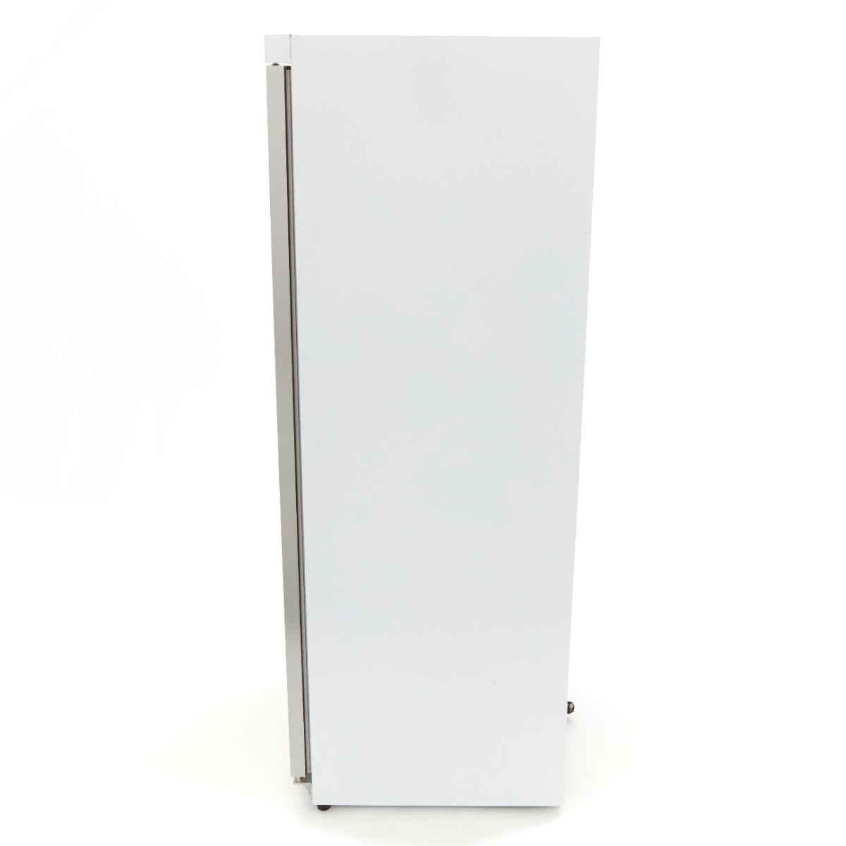 Congélateur - 600 L - blanc - avec porte en verre