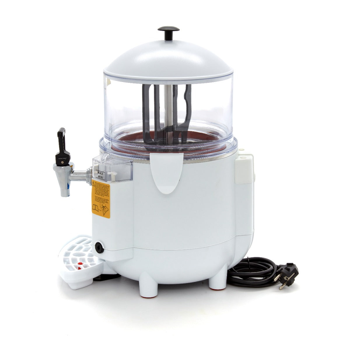 Distributeur de chocolat chaud - 5L - blanc