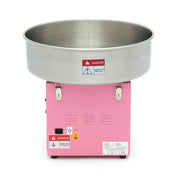 Machine à barbe à papa Maxima rose, diamètre 52cm, appareil électrique pour faire des bonbons de coton.