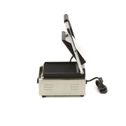 Grill contact - rainuré - plaque de gril simple - 22 cm