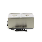 Bain Marie - avec robinet - incl 2 x 1/2 GN set - électrique