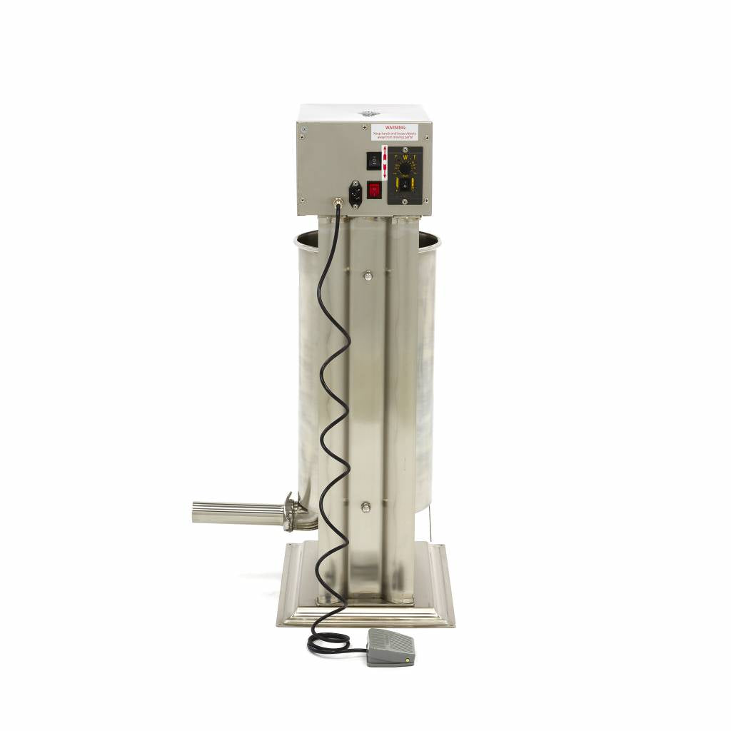 Poussoir à saucisses - 25 L - automatique - verticale - incl 4 tubes de remplissage