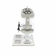 Dispensateur de boissons - 2 x 8 L - tube de refroidissement central - fonctionne sans électricité