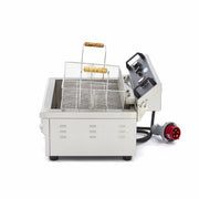 Friteuse - 20 L - 1 panier - avec robinet de vidange
