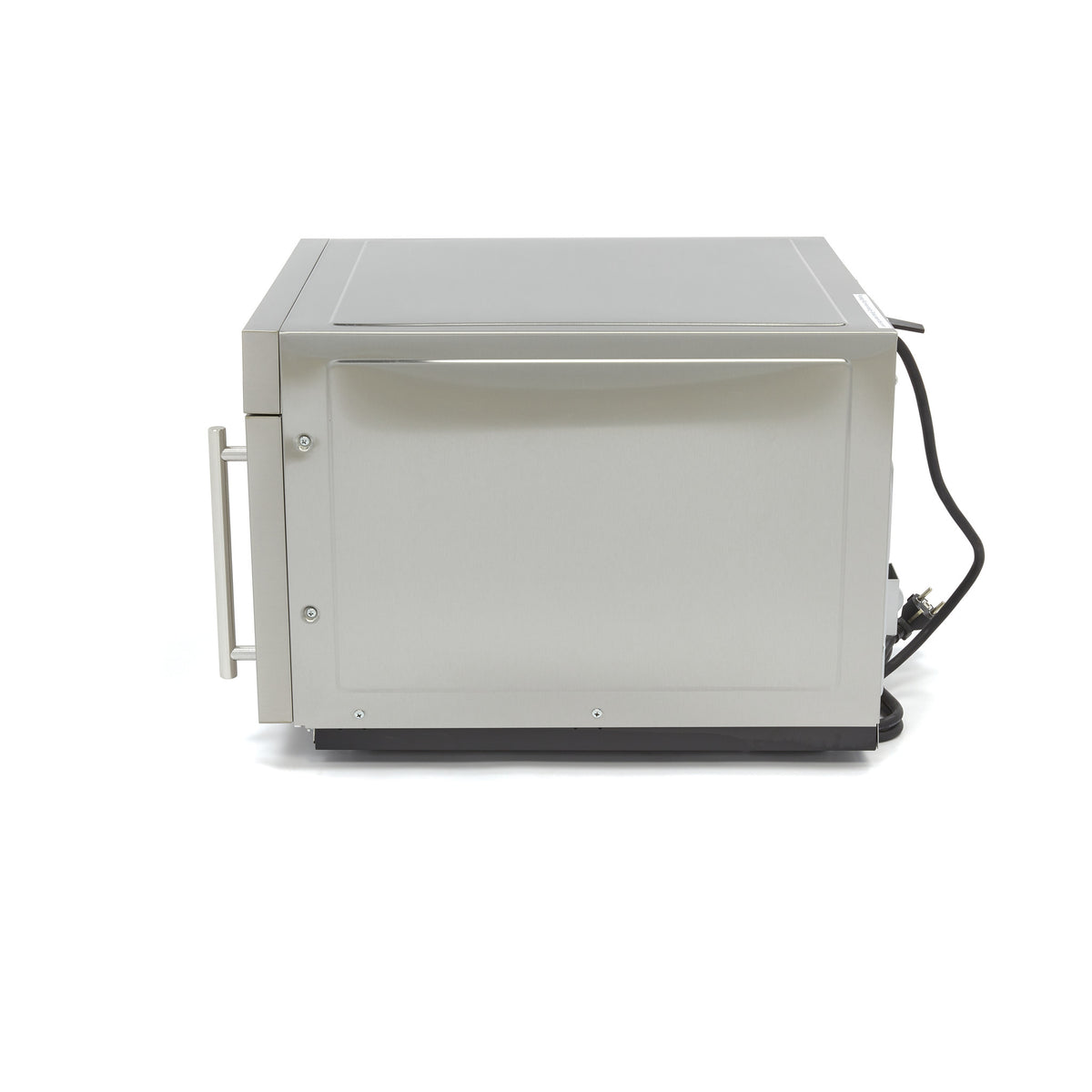 Micro-ondes professionnel Maxima 1800W avec 20 programmes, plateau jusqu'à Ø36 cm et 2 tablettes, vue intérieure.