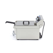 Friteuse - 10 L - 1 panier - avec robinet de vidange