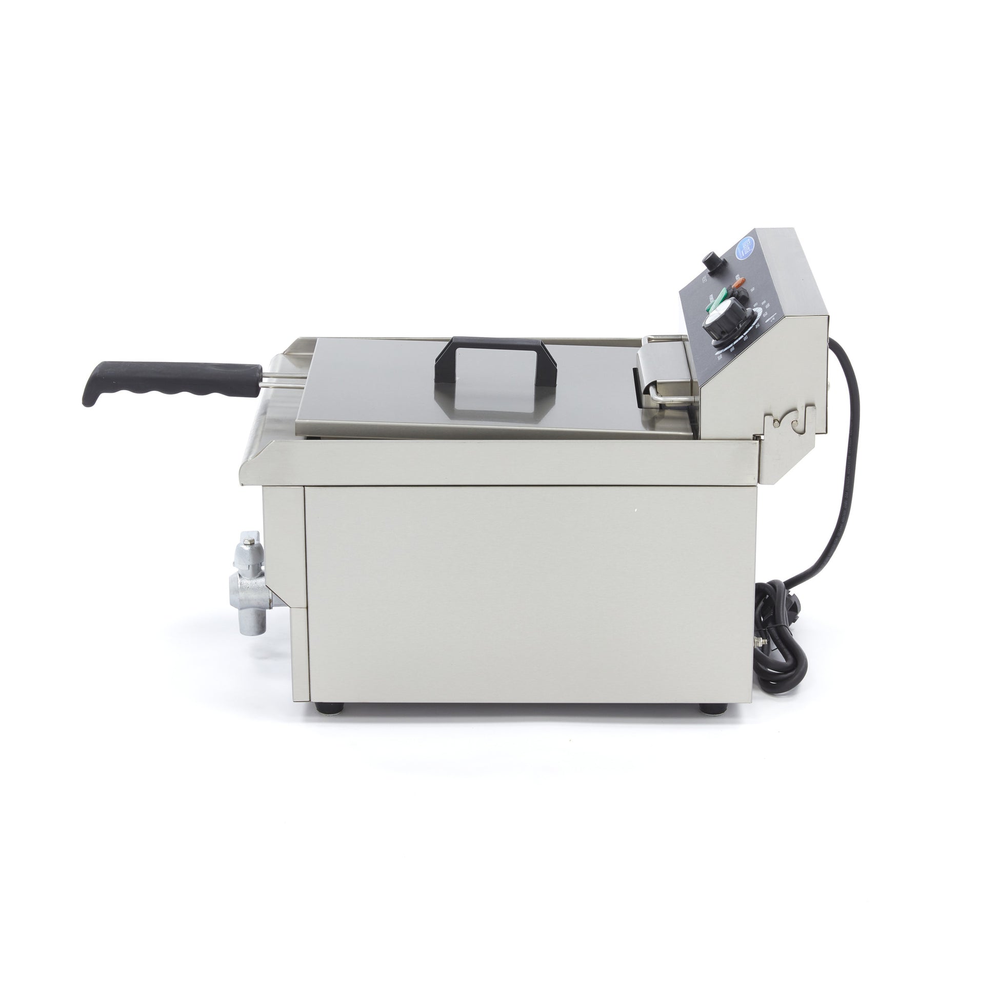 Friteuse - 13 L - 1 panier - avec robinet de vidange