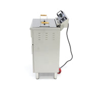 Friteuse - 30 L - 1 panier - avec robinet de vidange et support