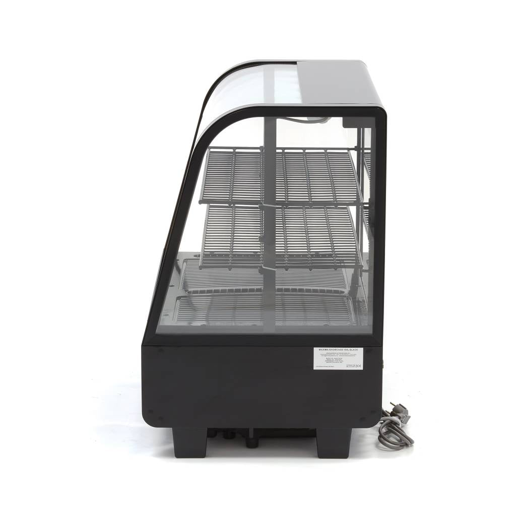 Vitrine à gâteaux - 100 L - 68 cm - porte coulissante arrière