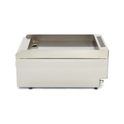 Gril de qualité commerciale - lisse - unité simple - profondeur 60 cm - gaz