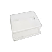Bac gastronorme 1/2 GN en polycarbonate, profondeur 15 cm, de la marque Maxima, pour la cuisine professionnelle.
