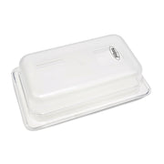 Récipient gastronorm 1/4 GN en polycarbonate de 6,5 cm de profondeur, modèle Maxima, pour cuisine professionnelle.