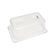 Recipent gastronorm 1/4 GN en polycarbonate, profondeur 10 cm, de la marque Maxima, idéal pour la cuisine professionnelle.