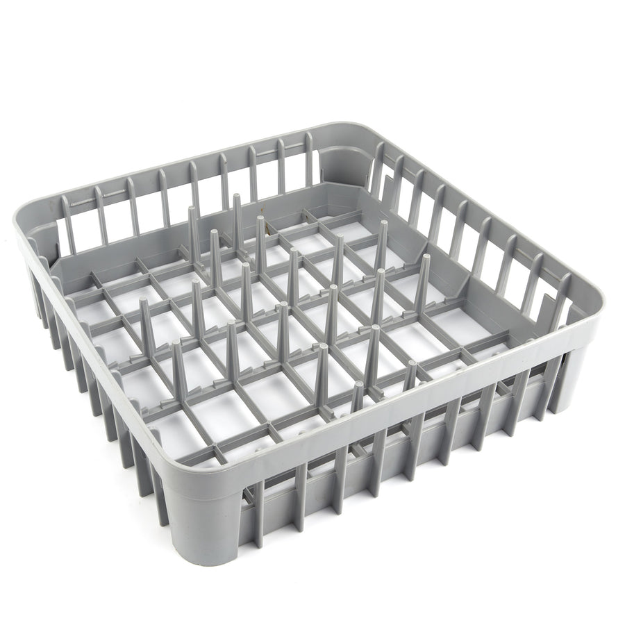 Panier à assiettes Maxima pour lave-vaisselle, 40 x 40 cm, en plastique avec compartiments pour ranger assiettes.