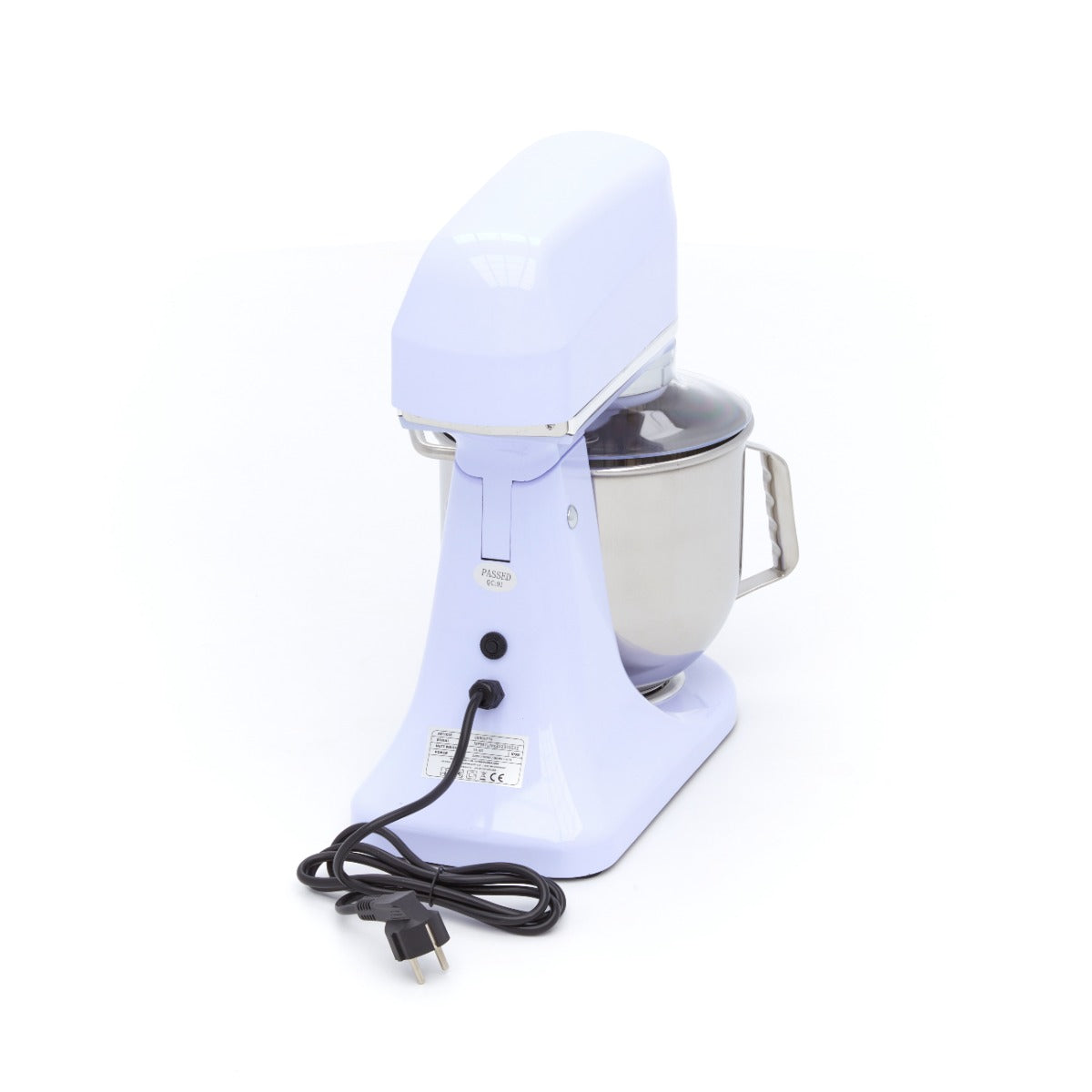 Mixer planétaire - 7 L - jusqu'à 2 kg de pâte - lilas