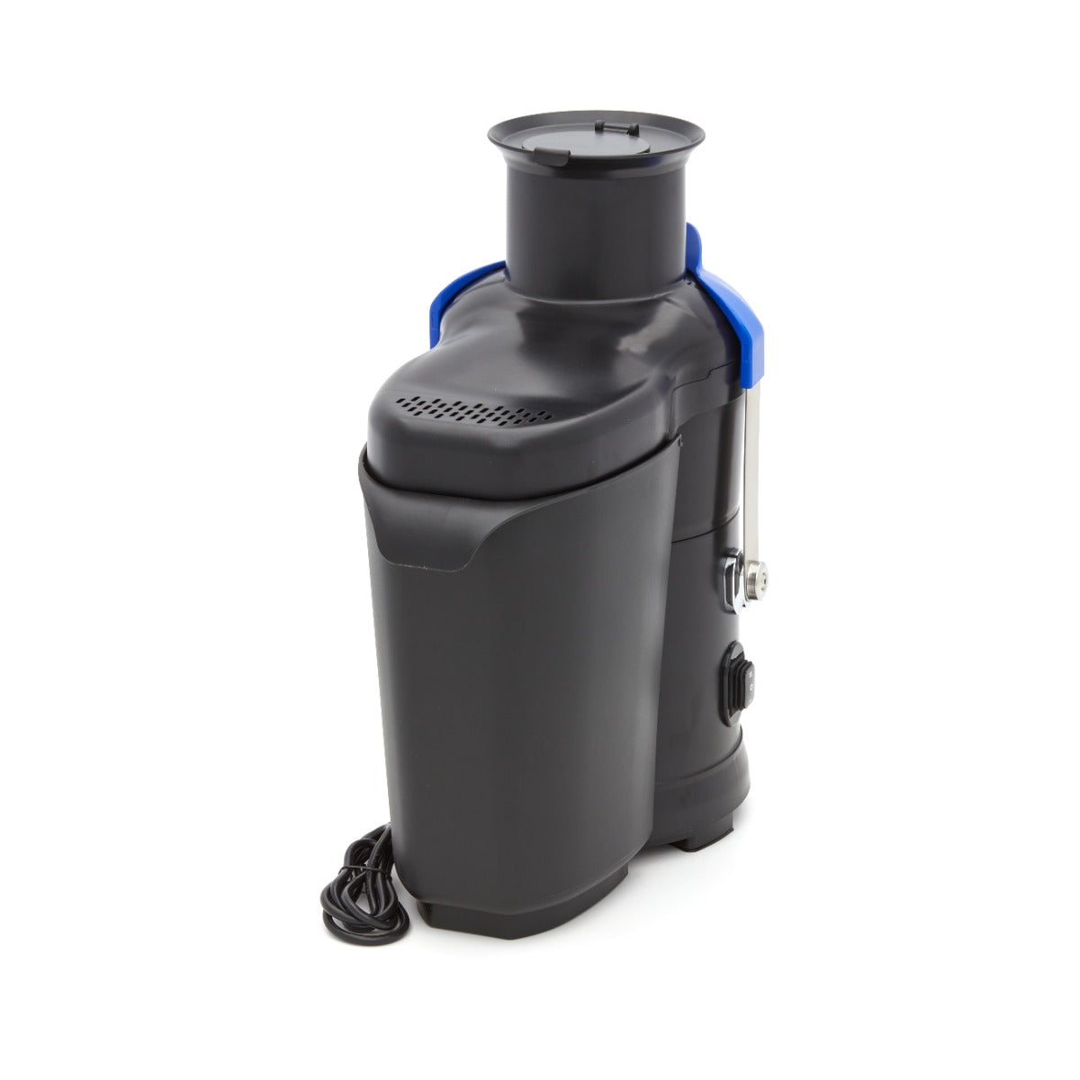 Extracteur de jus Maxima avec presse-agrumes à 2 vitesses, hauteur du verre 19 cm, pour préparer des jus frais.