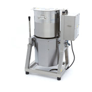 Robot de cuisine Maxima avec bol de 70 L, pièces en acier inoxydable, boutons de contrôle sur le panneau frontal.