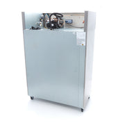 Réfrigérateur Maxima 2 portes en acier inoxydable avec porte en verre, 1200 L, 6 étagères réglables (2/1 GN).