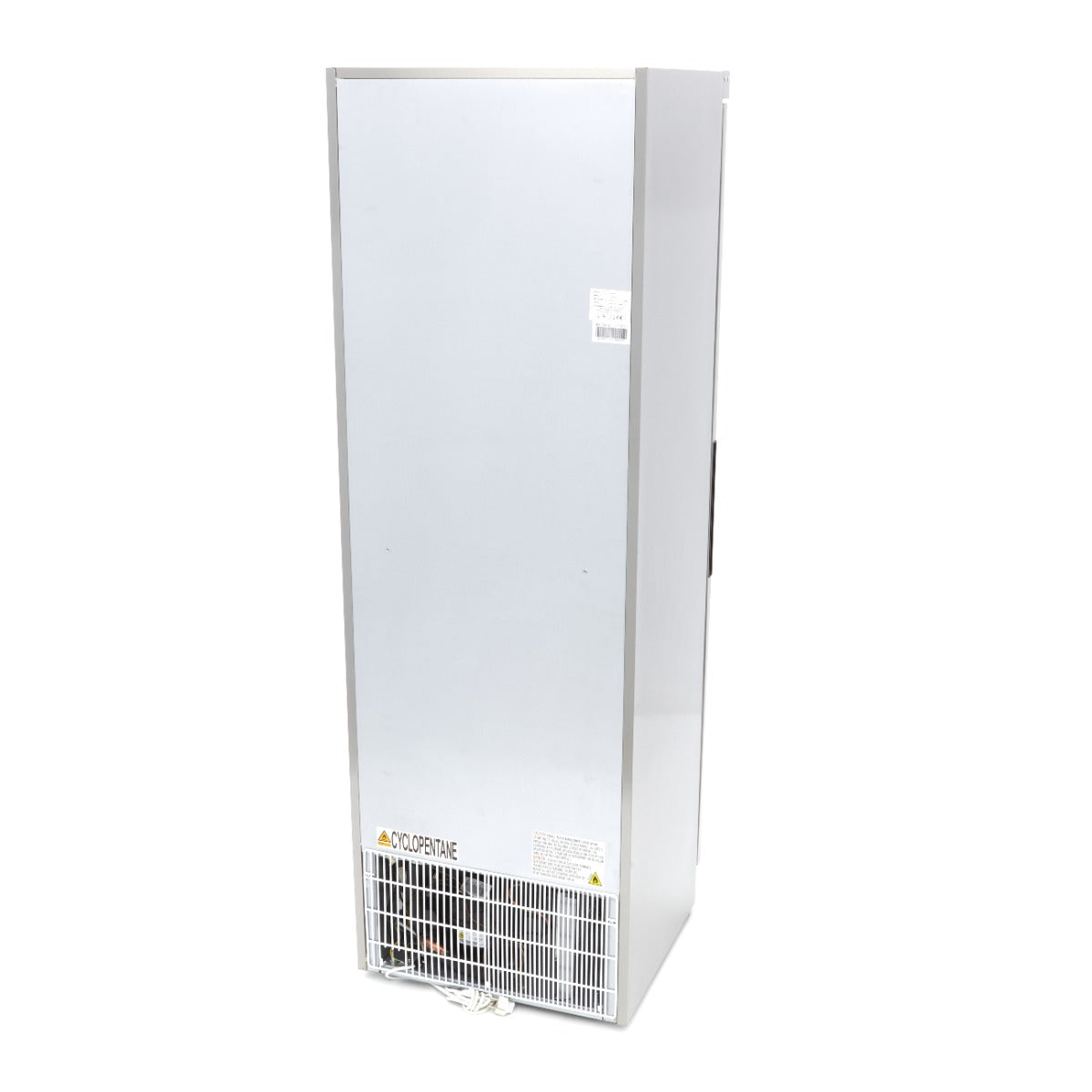 Congélateur - 400 L - 6 étagères fixes - acier inoxydable