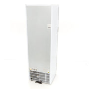 Congélateur - 400 L - blanc - avec porte en verre