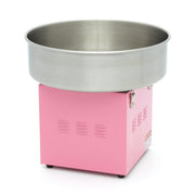 Machine à barbe à papa Maxima rose de 52cm, appareil électrique pour confectionner des friandises sucrées et colorées.