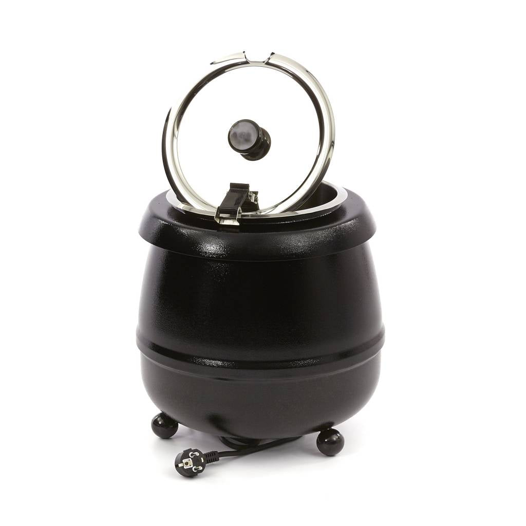 Marmite à soupe – 10 L – pot intérieur amovible – avec encoche pour louche