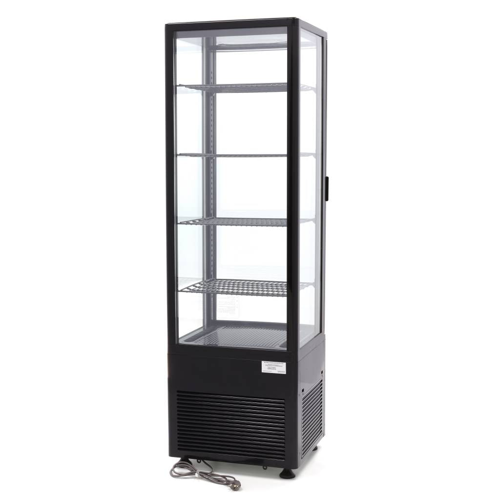 Vitrine réfrigérée Maxima de 235 L, mini vitrine d'exposition réfrigérée de 52 cm pour produits frais.