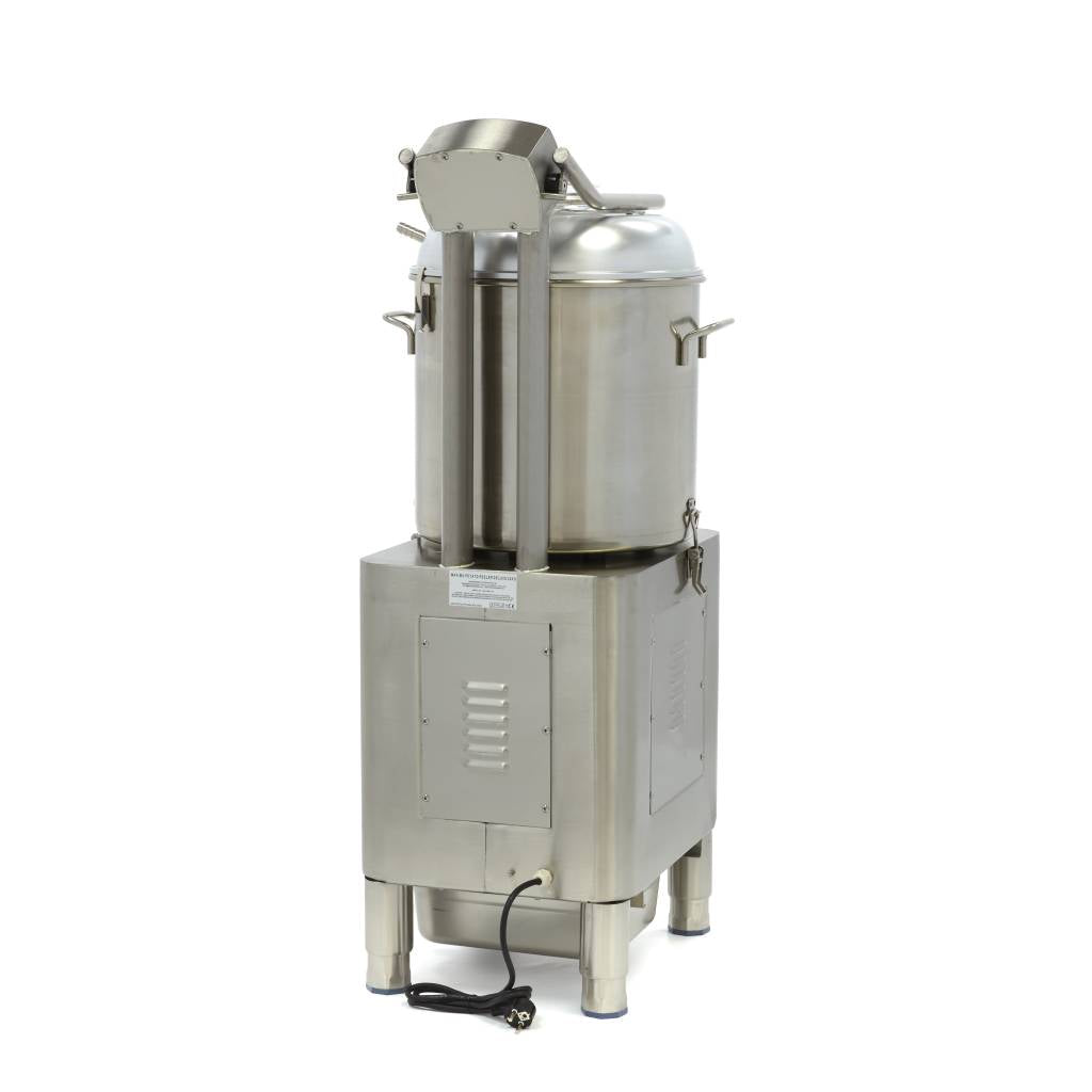 Machine à éplucher les pommes de terre - 20 kg - 400 kg / h - minuteur intégré