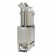 Éplucheuse de pommes de terre Maxima, machine à éplucher 15 kg, capacité 300 kg/h, avec minuteur intégré, pour cuisine professionnelle.