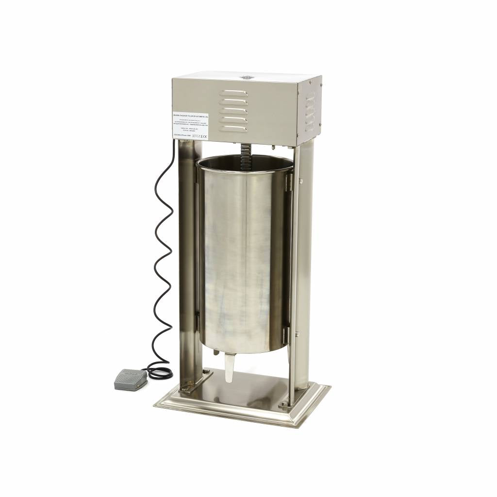 Poussoir à saucisses - 25 L - automatique - verticale - incl 4 tubes de remplissage