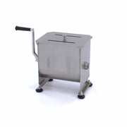 Mélangeur à viande - 10 L - 7,5 kg viande - axle unique - manuel