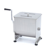Mélangeur á viande - 20 L - 16 kg viande - axle unique - manuel
