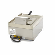 Friteuse - 10 L - 1 panier - avec robinet de vidange - 400V