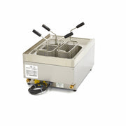 Cuiseur de pâtes de qualité commerciale - 15 L - unité simple - profondeur 60 cm - électrique