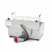 Friteuse - 20 L - 1 panier - avec robinet de vidange