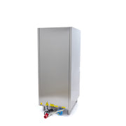 Lave-vaisselle à pot Maxima, 60x76 cm, avec pompe à savon et rinçage, électrique 400V, vue de face dans un environnement industriel