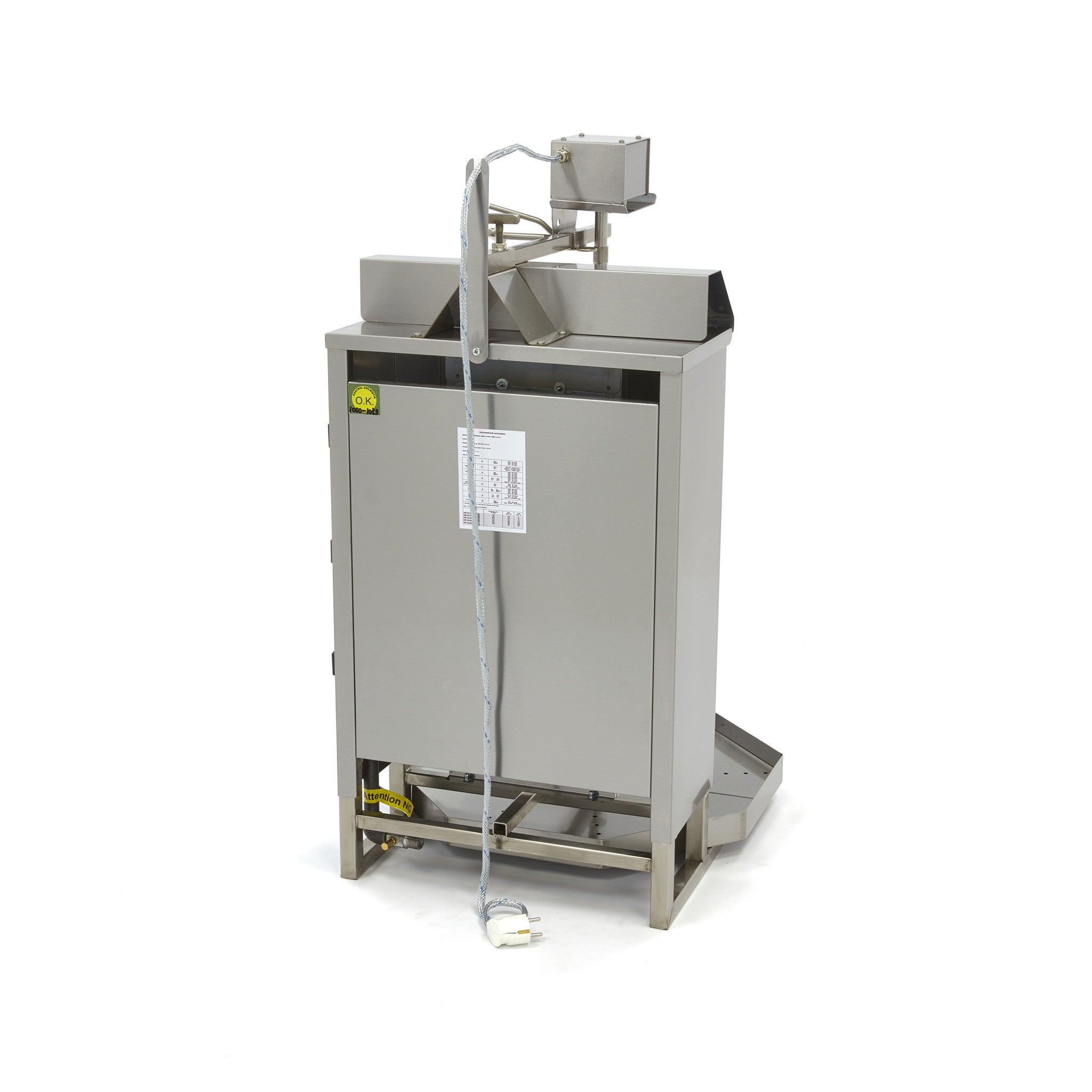 Kebab grill - 3 brûleurs - 30 kg de viande - gaz