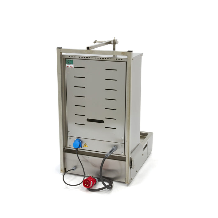 Kebab grill - 3 brûleurs - 40 kg de viande - électrique