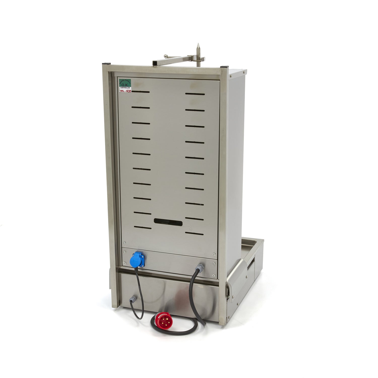 Kebab grill - 4 brûleurs - 70 kg de viande - électrique