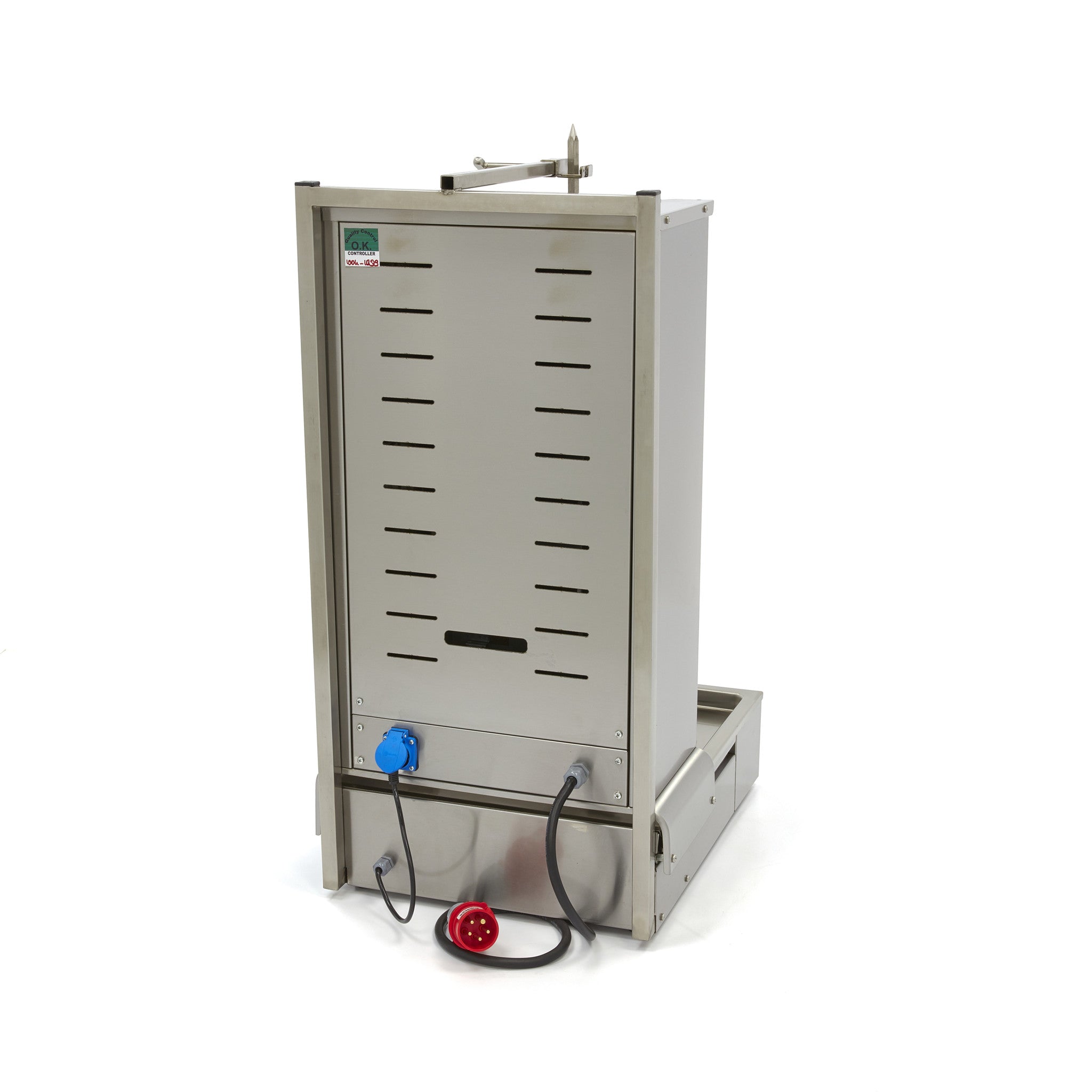 Kebab grill - 4 brûleurs - 70 kg de viande - électrique