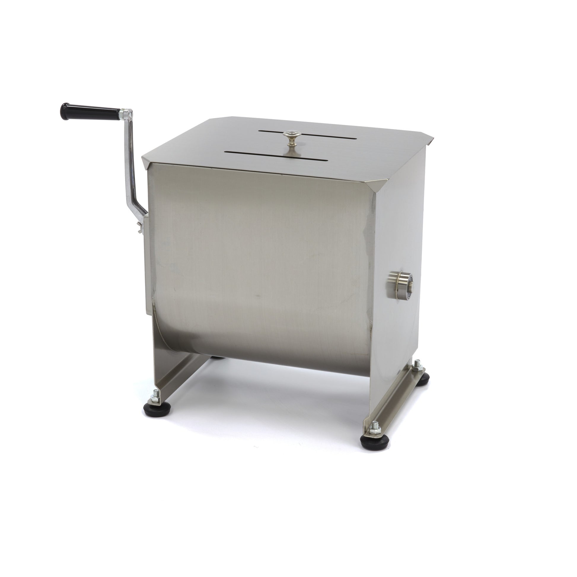 Mélangeur à viande - 30 L - 25 kg viande - axle unique - manuel