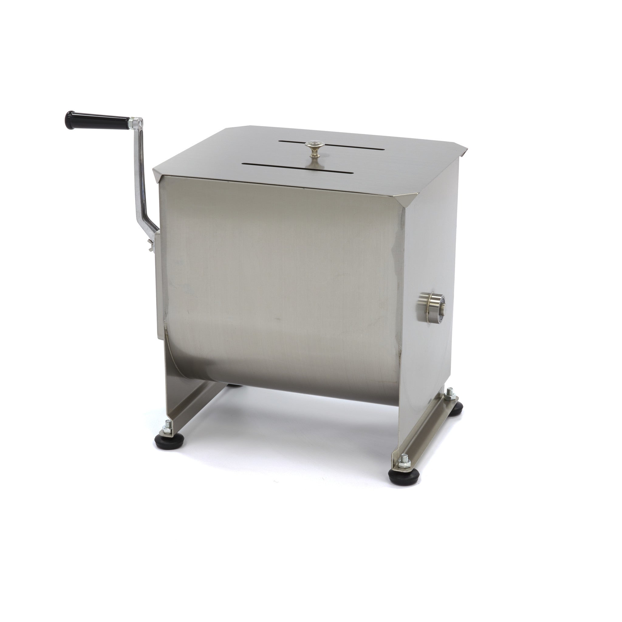 Mélangeur à viande - 30 L - 25 kg viande - axle unique - manuel
