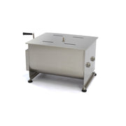Mélangeur à viande - 50 L - 43 kg viande - axle double - manuel
