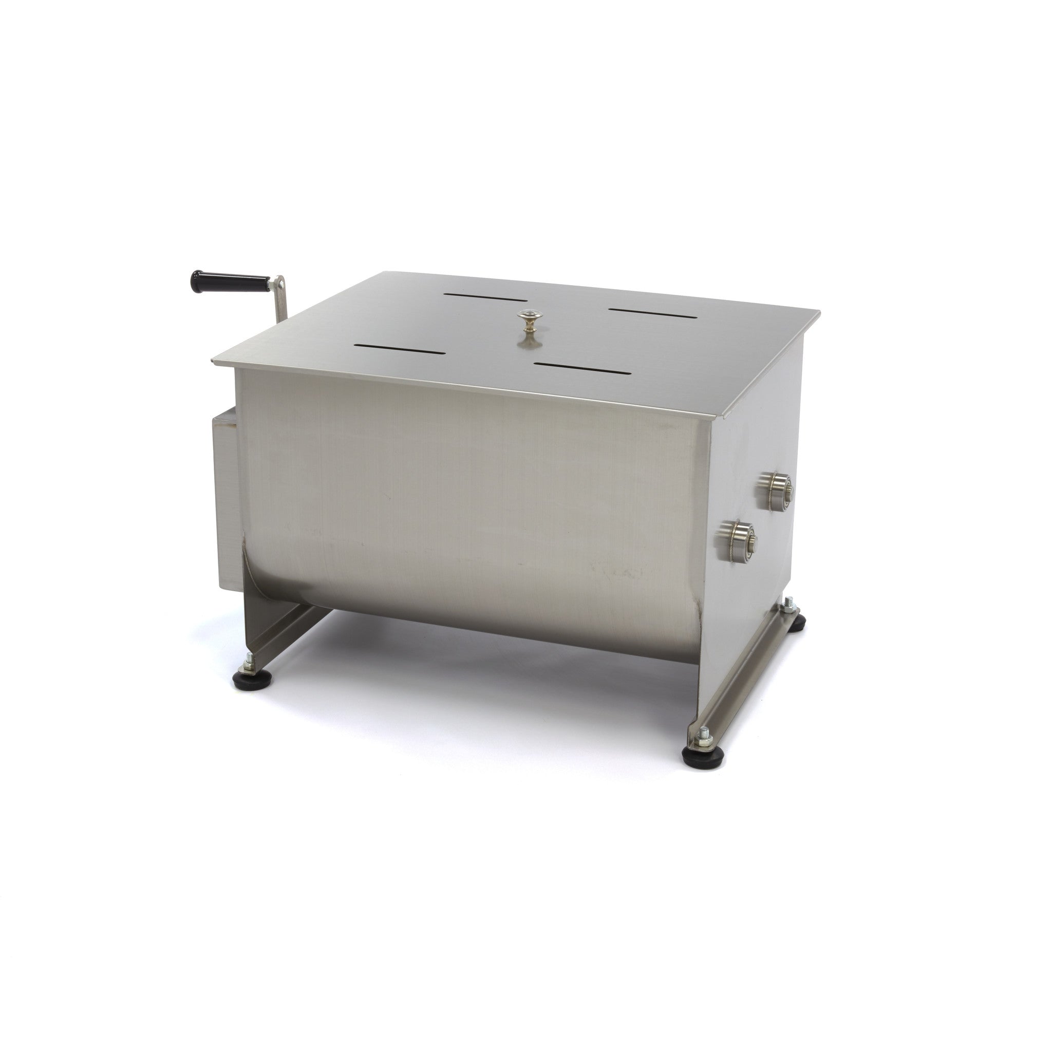 Mélangeur à viande - 50 L - 43 kg viande - axle double - manuel