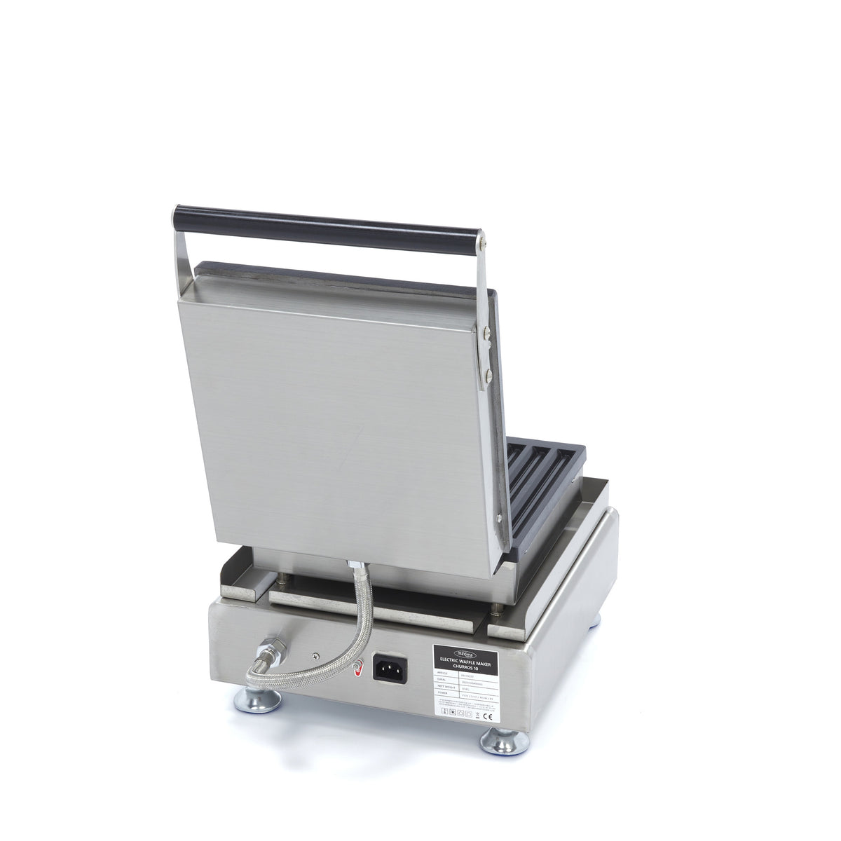 Gaufrier professionnel Maxima pour churros, 10 pièces, plaque en acier pour cuisson de churros croustillants et dorés
