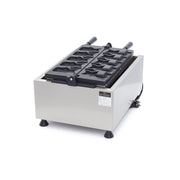Gaufrier - 5 formes de taiyaki / poisson - rotatif - numérique