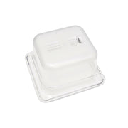Récipient gastronorme Maxima 1/6 GN, 10 cm de profondeur, en polycarbonate, pour la cuisine professionnelle.
