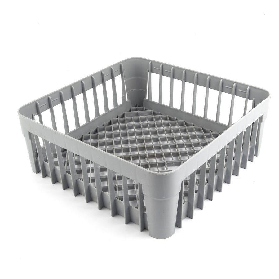 Panier pour verres de lave-vaisselle Maxima, dimensions 40 x 40 cm, en plastique blanc, conçu pour sécuriser les verres pendant le lavage.